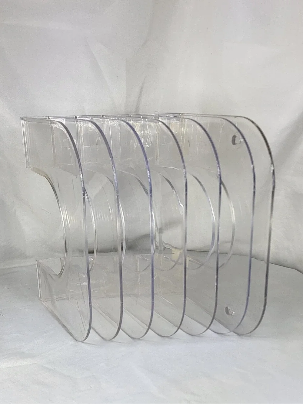 Rubbermaid clear acrylic